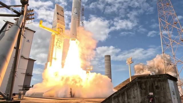 Wow! Ariane 6 rocket launch view gets you up close and personal