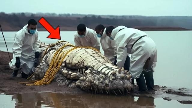 Mysterious Creature Found At Lake. Experts Turn Pale When They Discover What It Is