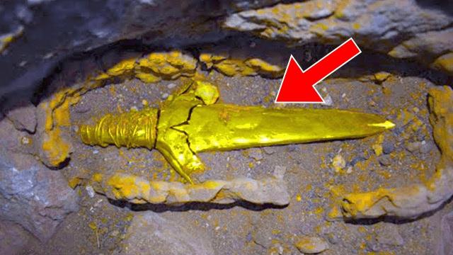 Man Finds Golden Dagger, He Gets Arrested When Trying To Sell It