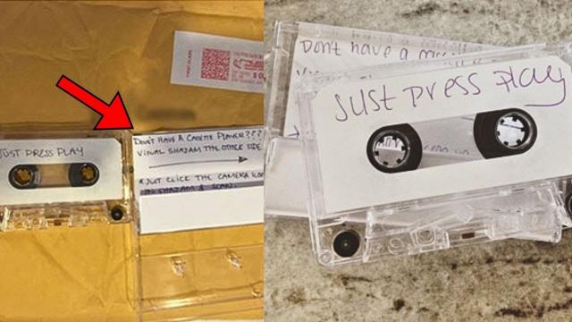 Woman Discovers Strange Cassette Tape in Mailbox, One Hour Later She Gets Arrested