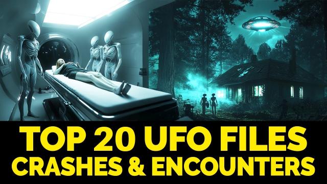 Top 20 UFO Crashes Alien Abductions and ET Encounter Cover Ups in History | Documentary