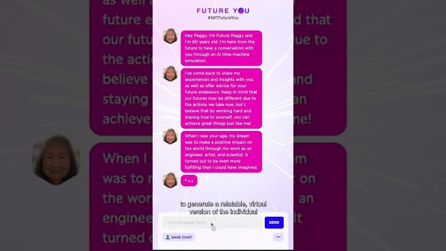 Chat with your future self