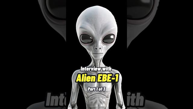 Interviewing the Alien named EBE-1 Part 1 #shorts #status ????