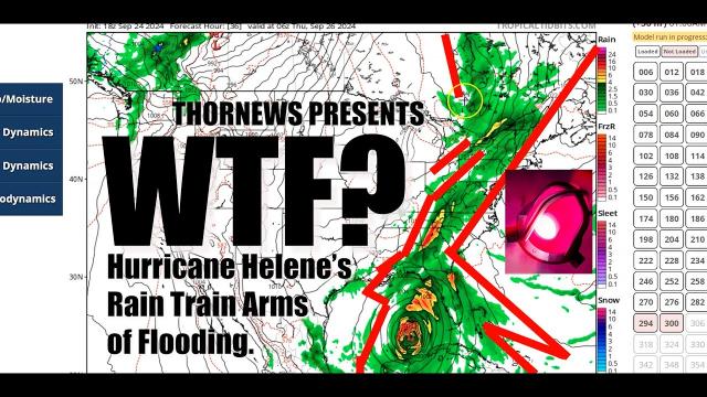 RED Alert! Hurricane Helene's rain band  trains could cause major flooding for Multiple states!