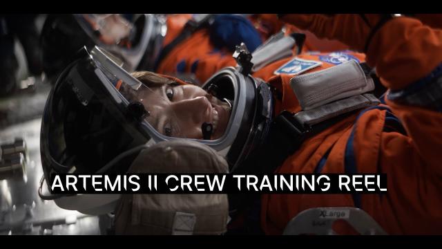 Artemis II Crew Training Reel