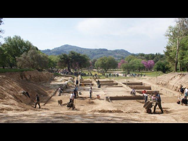 Unearthing Olympia's Ancient Gymnasium