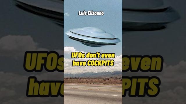 Luis Elizondo - UFOs dont even have cockpits ! #shorts #status