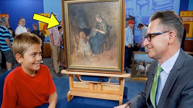 Young Boy Bought Old Painting For $2 But The Painting True Worth Shocked Will Surprise You