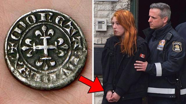 Woman Finds 700 Year Old Coin, Years Later Cops Decide To Arrest Her