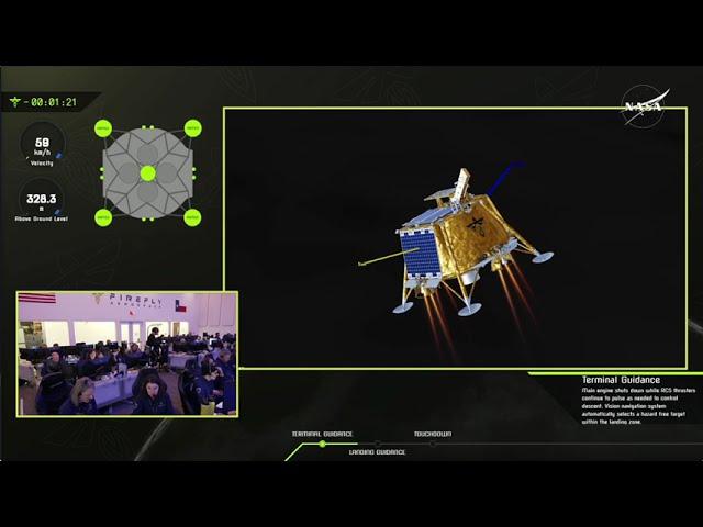 Touchdown on moon! Blue Ghost makes history with successful lunar landing