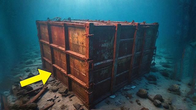 Underwater Robot Captures Sunken Container, Researchers Turn Pale When They Open It