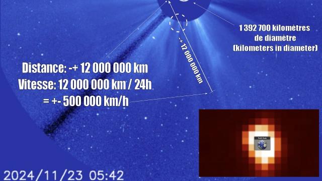 Asteroide ou OVNI plus gros que notre terre (Asteroid or UFO Bigger Than Our Earth)