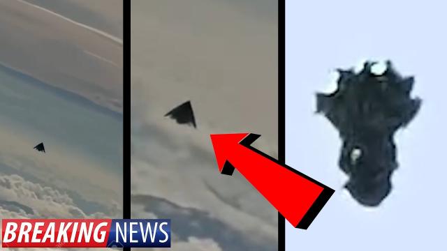 BREAKING NEWS! MASSIVE BLACK TRIANGLE UFO! MIND BOGGLING UFOS!