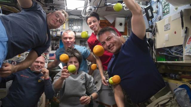 How Do Astronauts Get Fresh Fruits and Veggies in Space?