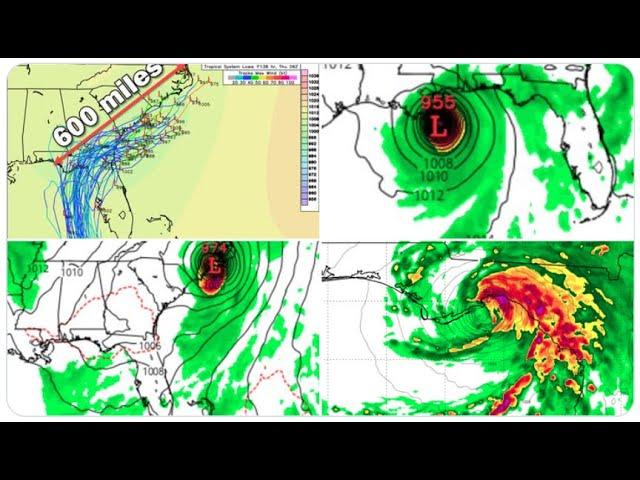 RED ALERT! Hurricane Double Hit USA & Double Hurricane Watch!