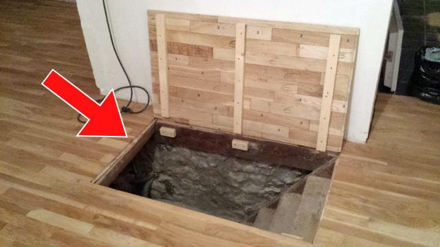 Man Discovered Room Underneath His Hallway, He's Stunned When He Finds Out Who Lives There