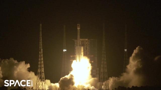 China launches ChinaSat 4A satellite atop Long March 7 rocket