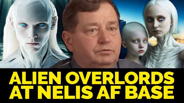 Alien Overloads at Nellis Air Force Base! | TALL WHITE Extraterrestrial Residents