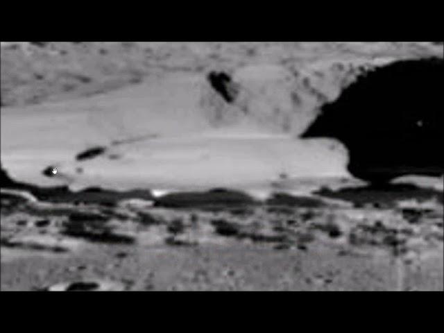 UFO is hidden in the Crater Manilius on the Moon