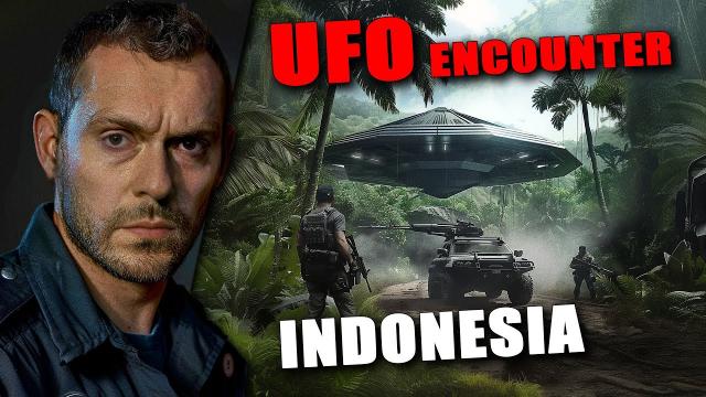 EX US MARINE SAW MASSIVE UFO HIDDEN BY SECRET MILITARY IN INDONESIA JUNGLE IN 2009 ! ????