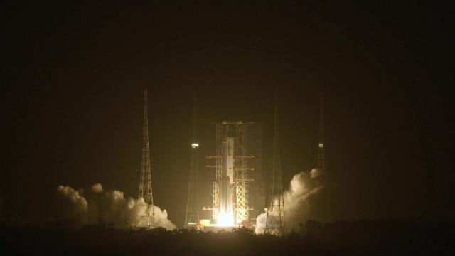 China launches communications satellite atop Long March 7 rocket