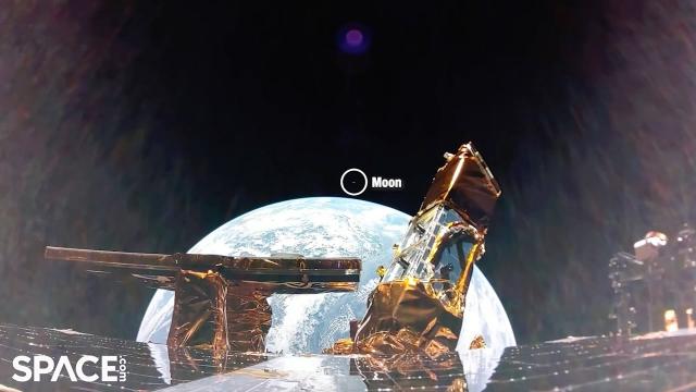 Firefly's Blue Ghost lander sees Earth eclipse moon in amazing time-lapse from space