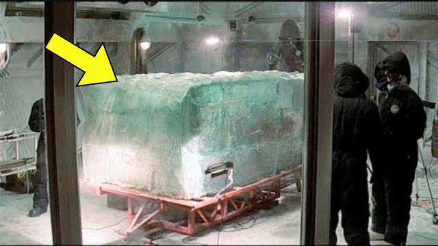 Scientists Discover 40.000 Years Old Ice Coffin, The Creature Inside Still Alive!