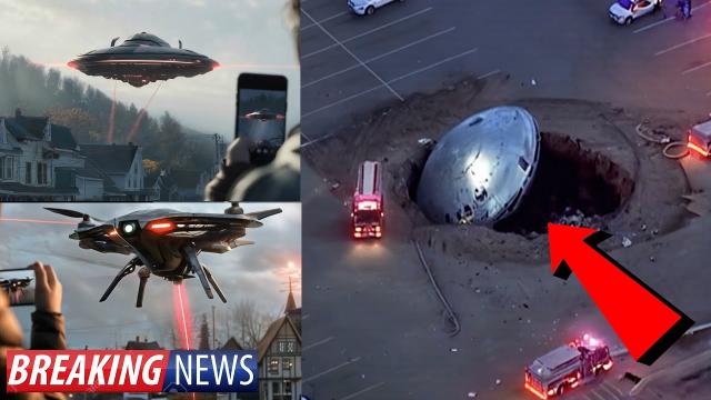 BREAKING NEWS! UFO/UAP/DRONE Just Crashed In New Jersey! CRAZY Footage JUST IN!