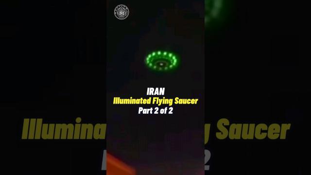 Illuminated Flying Saucer Captured on Video in Iran Part 2 #shorts #status ????