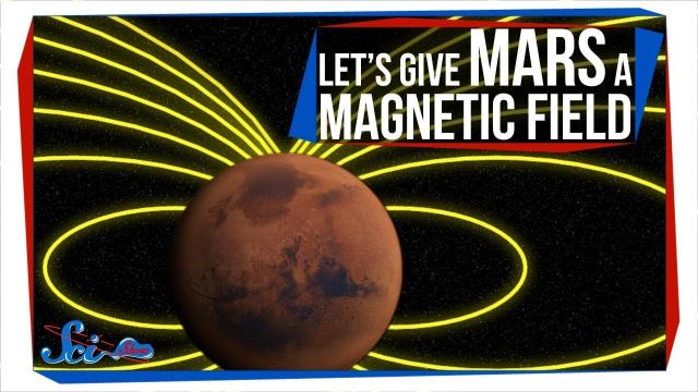 Could We Give Mars a Magnetic Field?