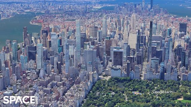 Wow! Fly from Space to NYC with Google Earth Studio (feat. West 66th by Logan Spaleta)