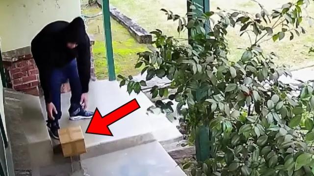 Housewife Fed Up With Package Thieves, Then She Does This To Take Revenge