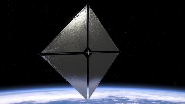 See a solar sail in the night sky! NASA explains how