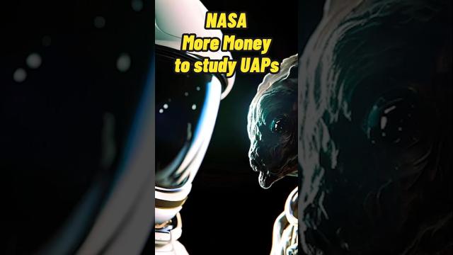 NASA asks for more money to have better tools to look at UAPs #shorts #status