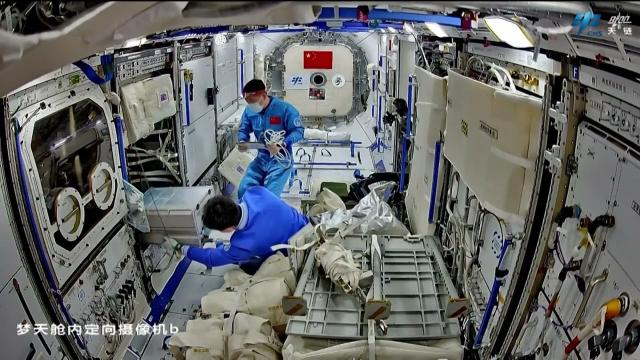 Chinese astronauts conduct experiments and more on Tiangong space station