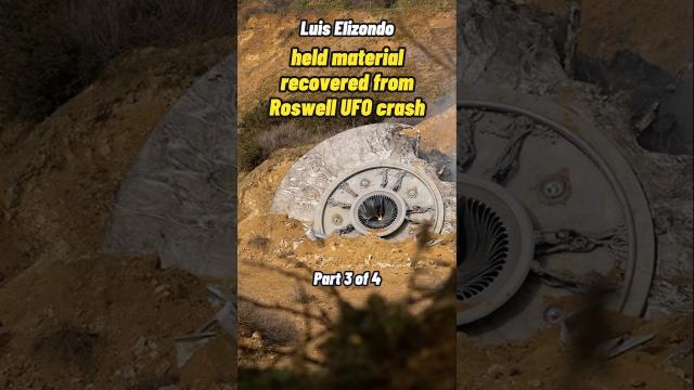 Luis Elizondo held material recovered from UFO crash in Roswell 1947 Part 3 #shorts #status ????