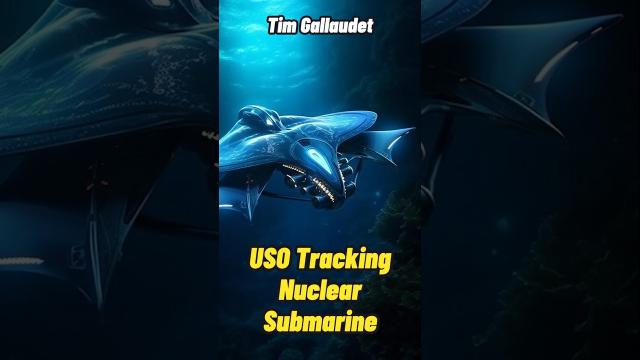 Mysterious Object Trails Nuclear Submarine #shorts #status