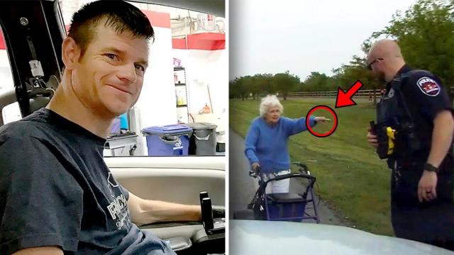 Elderly Woman Agrees To Veteran's Offer For A Ride Home, Only To Realize Her Mistake Later