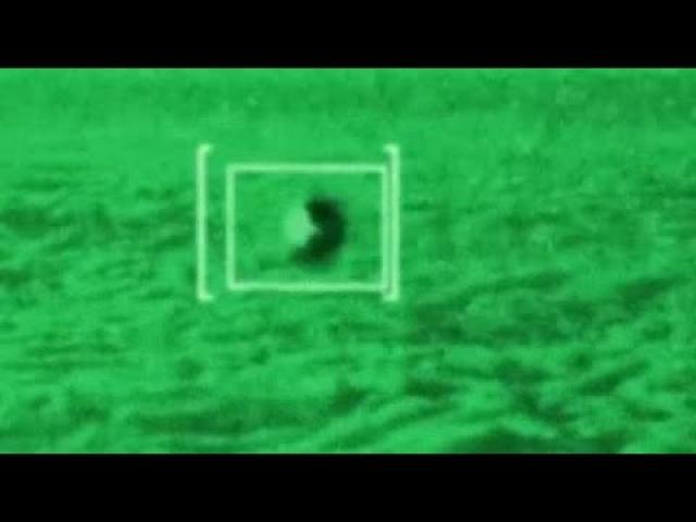 This video was leaked by the Pentagon, and it's a real UFO