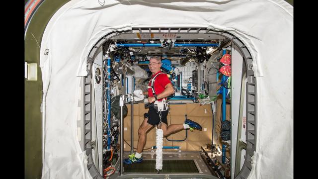 How Do Astronauts Exercise in Space?