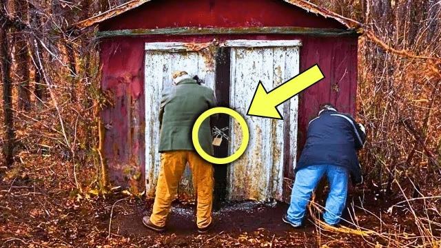 Brothers Open Abandoned Shed, But What They Discover Inside Made Them Running for Their Lives