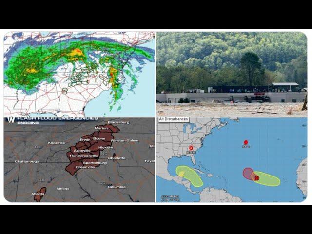 RED ALERT! Imminent Lake Lure NC Dam Failure & Multiple State Flash Flood  Emergencies from Helene!