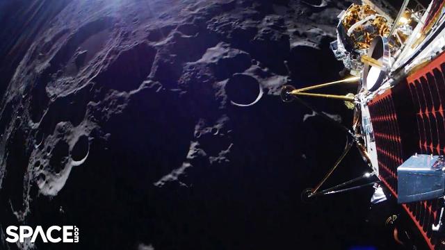 See IM-2 'Athena' lander’s stunning views of the moon in time-lapses