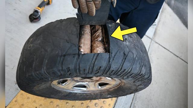 Mechanic Checks Cop’s Tire, Then Spots The Unthinkable Inside - He Calls 911 Immediately