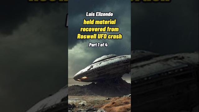 Luis Elizondo held material recovered from UFO crash in Roswell 1947 Part 1 #shorts #status ????