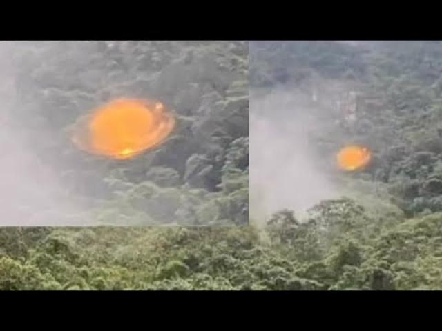 UFO sighting in Machu Picchu, Peru.This sighting was made near the Urubamba River