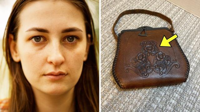Woman Only Inherits Mother's Old Purse, Then She Finds This Inside