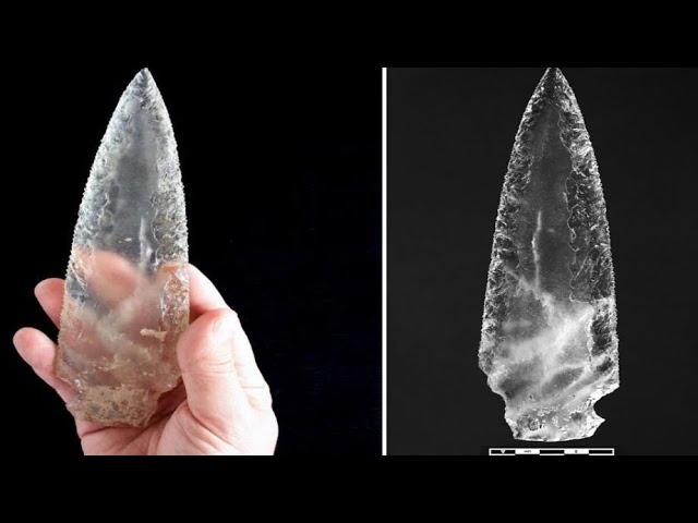 Ancient Horse Bone Spearhead Discovery