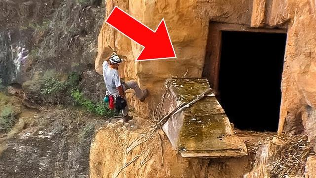 Hikers Discover Secret Tomb On Mountaintop - They Turn Pale After Seeing What Lies Inside