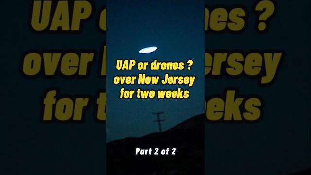 Mysterious drones spotted flying over Morris County NJ for the past two weeks Part 2 #shorts #status